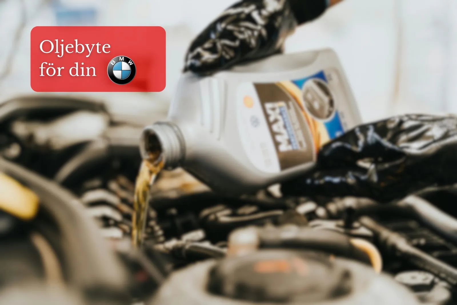 Oljebyte BMW | Professionell BMW Oljeservice hos Mekaexperten