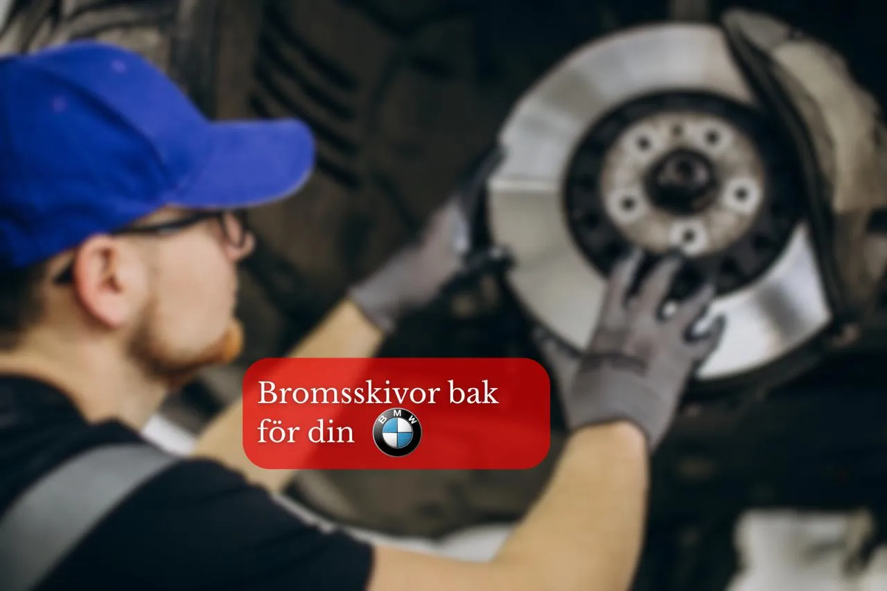 Bromsskivor bak BMW – Boka service online med fast pris hos MekaExperten