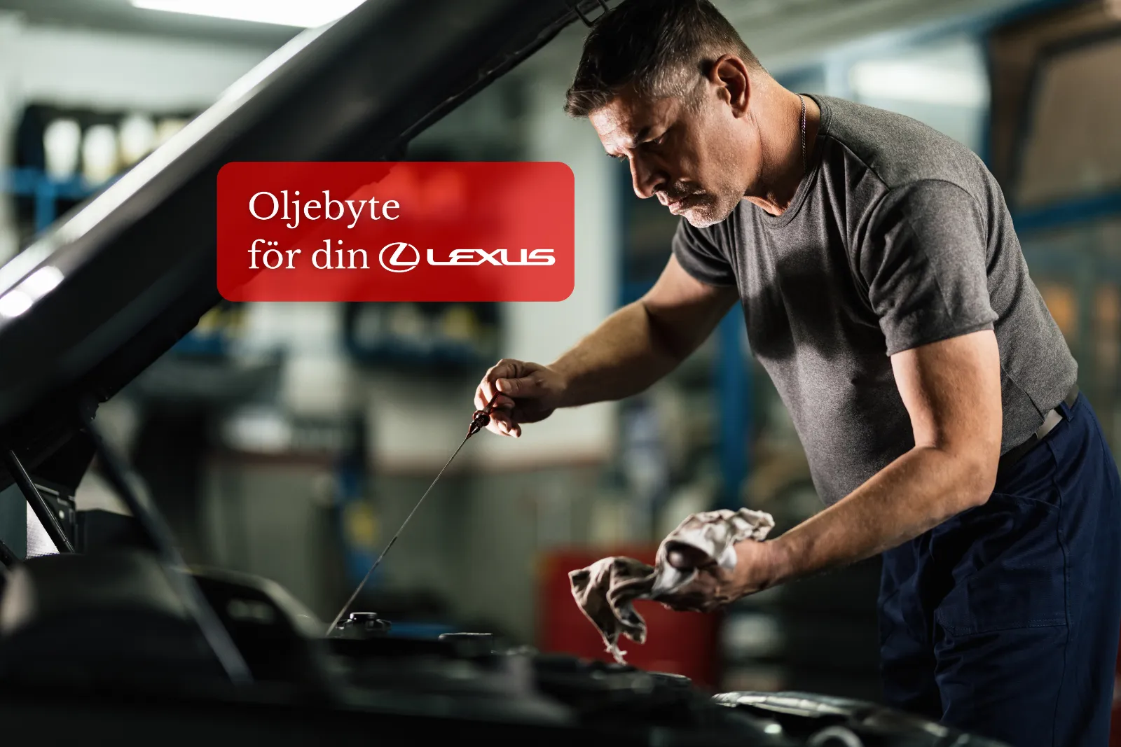 Oljebyte för Lexus – Trygg service med fast pris hos MekaExperten
