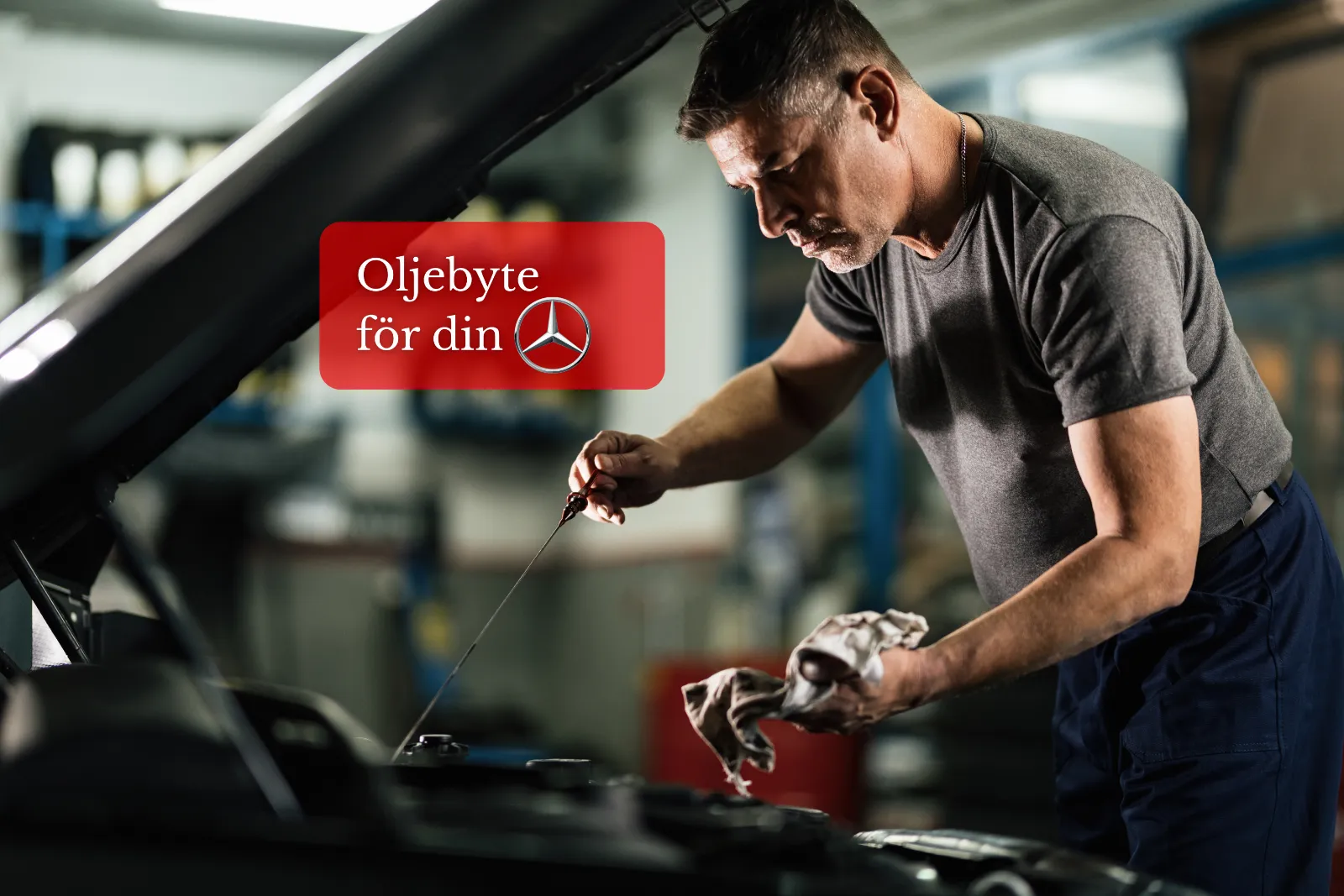 Oljebyte för Mercedes-Benz – Trygg, professionell service hos MekaExper­ten