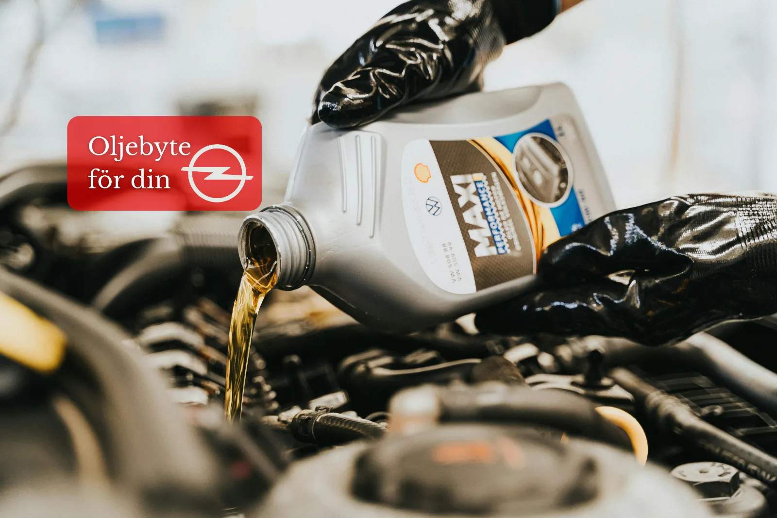 Fast pris & enkel bokning på oljebyte för Opel hos MekaExperten