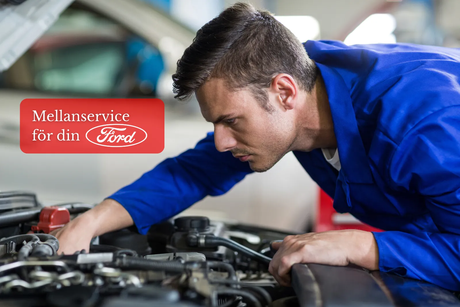 Vad innebär mellanservice för Ford | MekaExperten