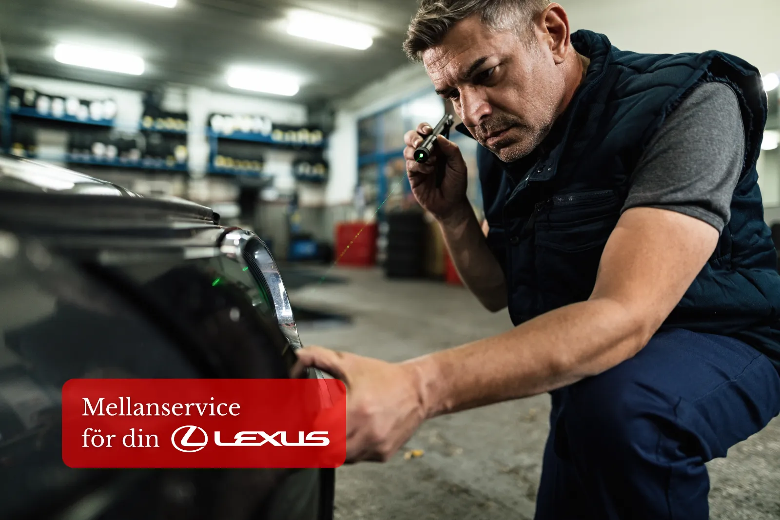Mellanservice för Lexus. Boka tid hos MekaExperten