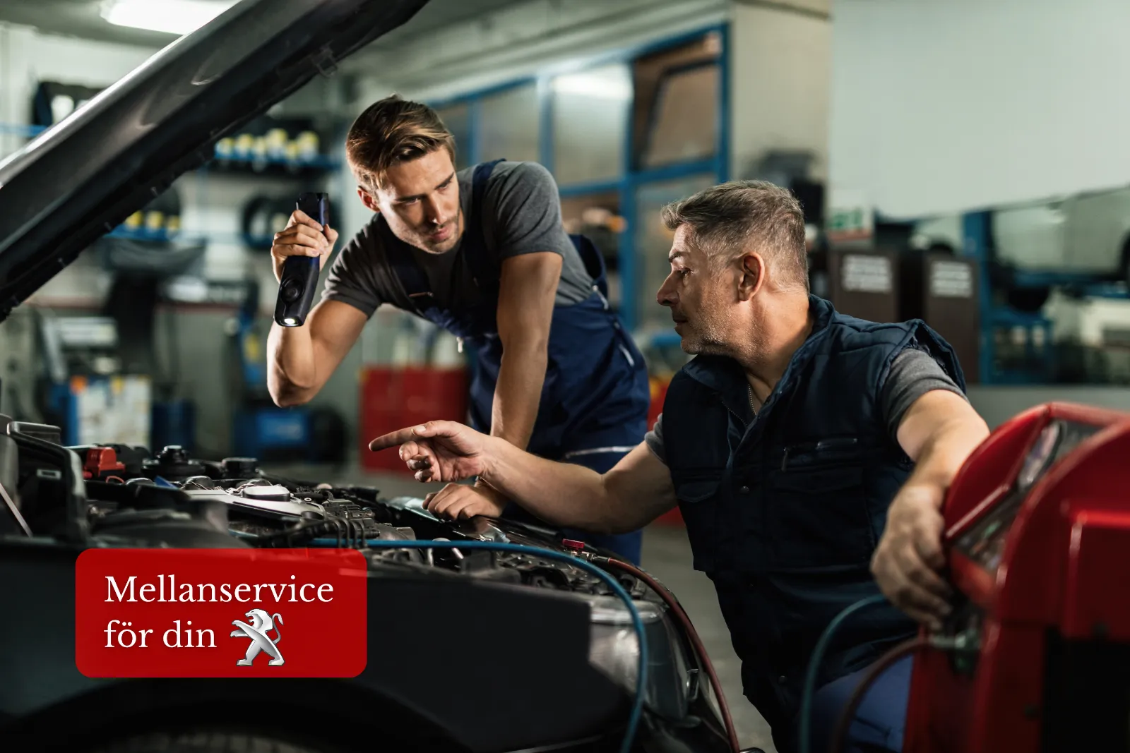 Peugeot mellanservice – effektivt underhåll till fast pris